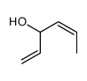 1,4-Hexadien-3-ol结构式