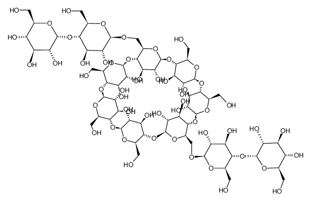 6,6-di-O-maltosyl-beta-cyclodextrin Structure
