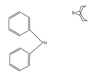 diphenylphosphane-9-borabicyclo{3.3.1}nonane Structure