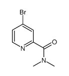 4-bromo-N,N-dimethylpyridine-2-carboxamide Structure