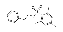 phenethyl 2,4,6-trimethylbenzenesulfonate结构式