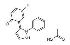 4-氟-2-(1-苯基-1H-吡唑-5-基)苯酚乙酸酯结构式