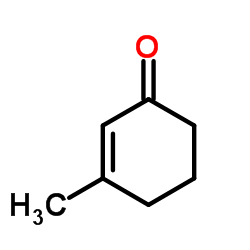 3-甲基-2-环己烯-1-酮结构式