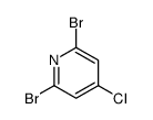2,6-二溴-4-氯吡啶结构式