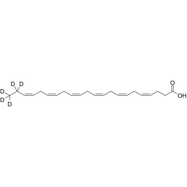 cis-4,7,10,13,16,19-Docosahexaenoic-21,21,22,22,22-d5 acid picture