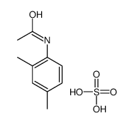 N-(2,4-dimethylphenyl)acetamide,sulfuric acid Structure