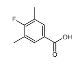 4-氟-3,5-二甲基苯甲酸结构式
