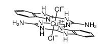 Cu(2-guanidinobenzimidazole)2Cl2 Structure