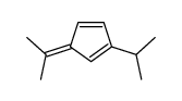 2-propan-2-yl-5-propan-2-ylidenecyclopenta-1,3-diene结构式