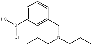 (3-((Dipropylamino)methyl)phenyl)boronic acid Structure