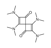 1,2,5,6-tetrakis(dimethylamino)spiro[3.3]hepta-1,5-diene-3,7-dione Structure