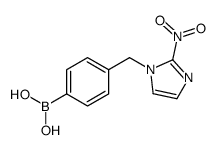 [4-[(2-nitroimidazol-1-yl)methyl]phenyl]boronic acid Structure