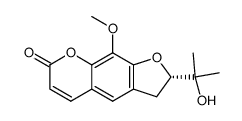 8-Methoxymarmesin结构式