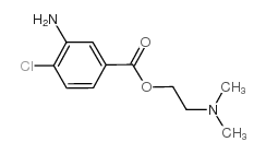 2-(dimethylamino)ethyl 3-amino-4-chlorobenzoate Structure