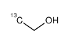 Ethanol-2-13C Structure