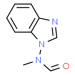 Formamide, N-1H-benzimidazol-1-yl-N-methyl- (9CI) Structure