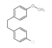Anisole,p-(p-chlorophenethyl)- (8CI) Structure