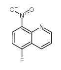 5-fluoro-8-nitroquinoline Structure