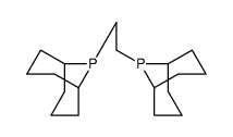 9-[2-(9-phosphabicyclo[3.3.1]nonan-9-yl)ethyl]-9-phosphabicyclo[3.3.1]nonane Structure