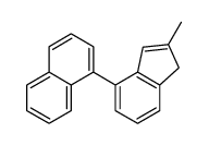 1-(2-methyl-1H-inden-4-yl)naphthalene Structure