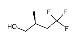 (2S)-4,4,4-trifluoro-2-methylbutan-1-ol Structure