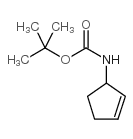 1-n-boc-amino-2-cyclopentene Structure