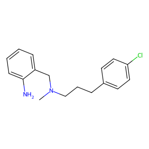 2-({[3-(4-Chlorophenyl)propyl](methyl)amino}methyl)aniline结构式