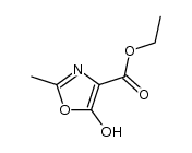 4-Ethoxycarbonyl-2-methyl-4,5-dihydro-1,3-oxazol-5-one Structure
