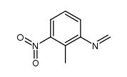 N-(2-methyl-3-nitrophenyl)methylenimine结构式