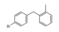 1-bromo-4-(2-methylbenzyl)benzene结构式