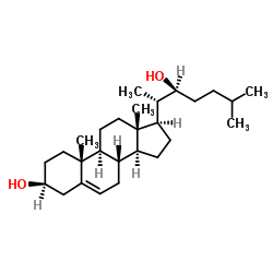 22-alpha-Hydroxy Cholesterol structure