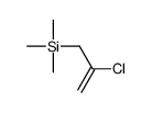 2-chloroprop-2-enyl(trimethyl)silane结构式