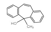 5-Hydroxy-5-methyl-5H-dibenzo[a,d]cycloheptene结构式