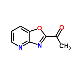 乙酮恶唑,1-[4,5-b]吡啶-2-基-结构式