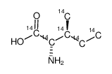 2-amino-3-methylpentanoic acid Structure