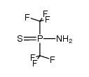 Bis(trifluormethyl)-thiophosphinsaeureamid结构式
