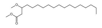 3-Methoxyoctadecanoic acid methyl ester结构式