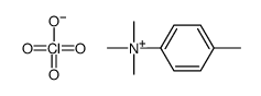 trimethyl-(4-methylphenyl)azanium,perchlorate结构式