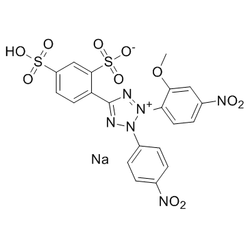 水溶性四氮唑-8结构式