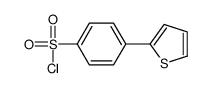 4-(2-Thienyl)benzenesulfonyl chloride Structure