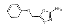 5-(Phenoxymethyl)-1,3,4-oxadiazol-2-amine结构式