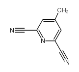 2,6-Dicyano-4-methylpyridine Structure