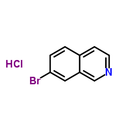 7-Bromoisoquinoline hydrochloride (1:1) Structure