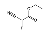 ethyl 2-cyano-2-fluoroacetate Structure