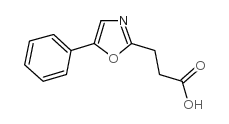 5-苯基唑-2-丙酸结构式