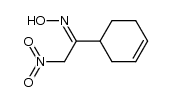 1-(cyclohex-3-en-1-yl)-2-nitroethanone oxime Structure