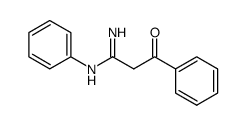 3-oxo-3,N-diphenyl-propionamidine Structure