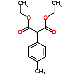 二乙基 2-(对苯甲基)丙二酸酯结构式