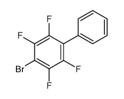 1-bromo-2,3,5,6-tetrafluoro-4-phenylbenzene Structure