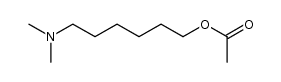 acetoxy-1 dimethylamino-6 hexane结构式